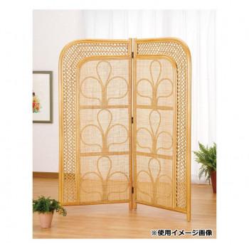 今枝商店　Romantic Rattan　籐スクリーン 2連(2パネル)　ハイタイプ　B203_1