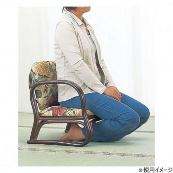 今枝商店　Romantic Rattan　籐思いやり座椅子　ロータイプ 　S110B_4