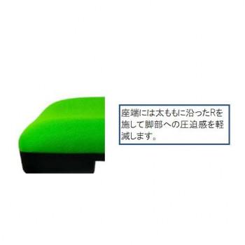 ワークチェアー ミドルバックチェアーAYAグリーン LFP-AYA4640-FGNの画像