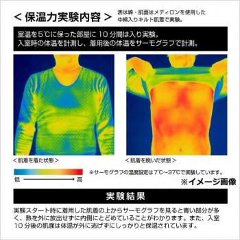 ビビエルボ メディロン 極上キルト 紳士長袖シャツ M 3301_5