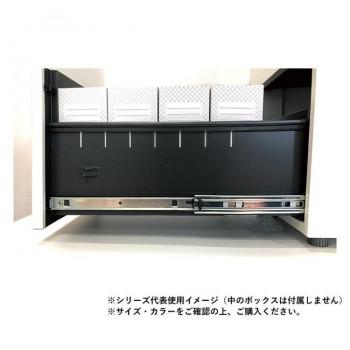 井上金庫販売 オフィス用テーブル 2段 本体ニューグレー/天板ニューグレー GSD-N047-2 NGの画像