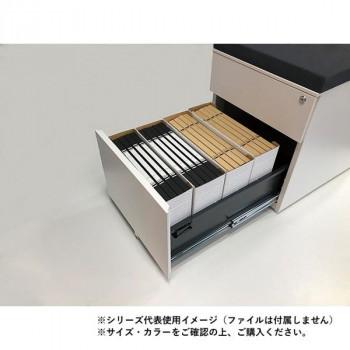 井上金庫販売 オフィス用 2段ワゴン ダークグレー SLWシリーズ SLW-2 DG_1
