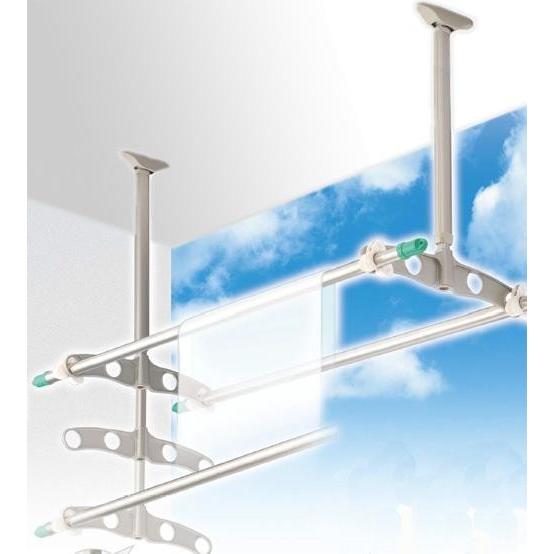 DRY・WAVE 吊下げ型 可動式物干金物 昇降タイプ ロング TD6090 892515 rdzdsi3 DRY・WAVE 吊下げ型 可動式物干金物 昇降タイプ ロング TD6090