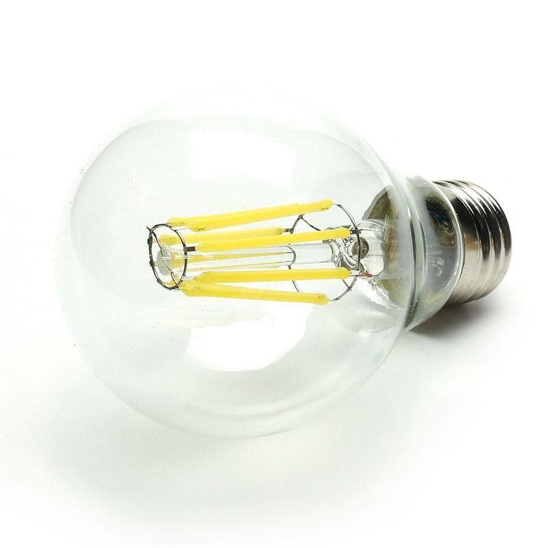 LED フィラメント電球 A60ビンテージ エジソン電球 E26 口金 8W 電球色