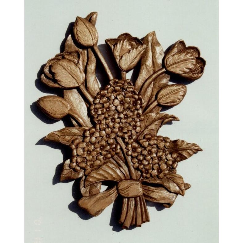 木彫り材料・壁掛け チューリップ : 長谷久商店 ヤフー店 - 通販