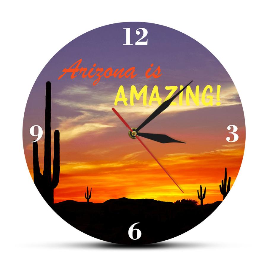 超熱 砂漠 サボテン モダンデザイン アート時計 壁時計 掛け時計、壁掛け時計 購入前に商品説明を確認してください。:確認しました。 -  www.forex.ntu.edu.tw