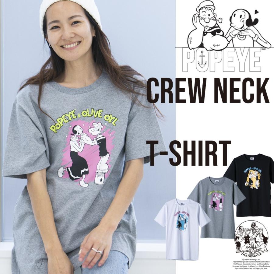Tシャツ 半袖 半袖tシャツ Popeye Tm ポパイ Tm 春夏 0a199 101pe Hangaa 通販 Yahoo ショッピング