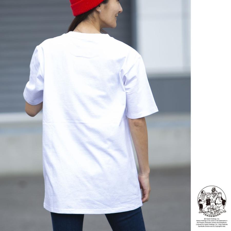 Tシャツ 半袖 半袖tシャツ Popeye Tm ポパイ Tm 春夏 0a199 101pe Hangaa 通販 Yahoo ショッピング