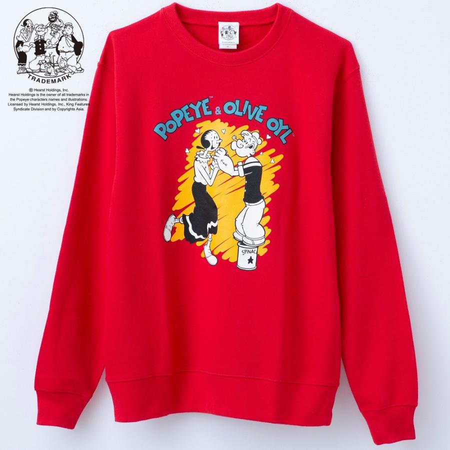 トレーナー スウェット レディース ポパイ Tm 長袖 秋冬 秋 冬 9zpop 007 Hangaa 通販 Yahoo ショッピング