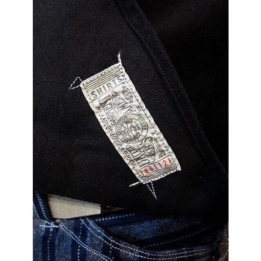 フリーホイーラーズ（FREEWHEELERS） DECK SHIRTS SHIRTS [JET BLACK