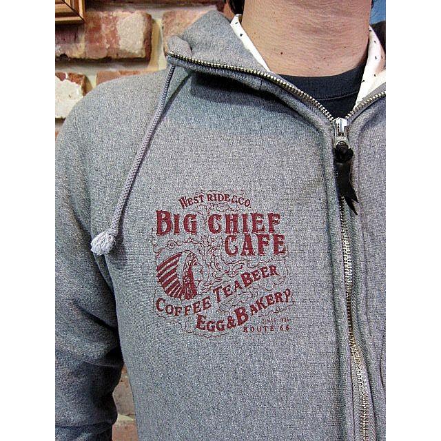 ウエストライド パーカー WEST RIDE HEAVY WEIGHT FULL ZIP HOODIE