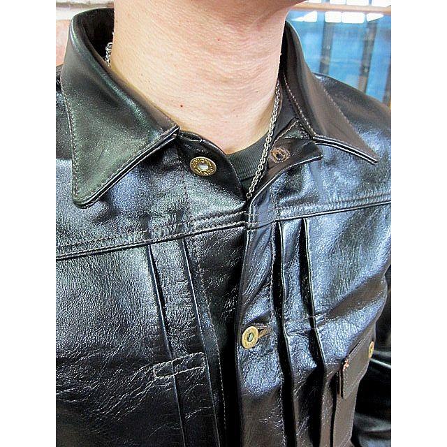 ダブルヘリックス レザージャケット DOUBLE HELIX WESTERN COWBOY