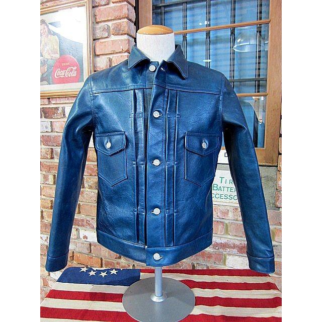 ダブルヘリックス レザージャケット DOUBLE HELIX Gold Digger 180602