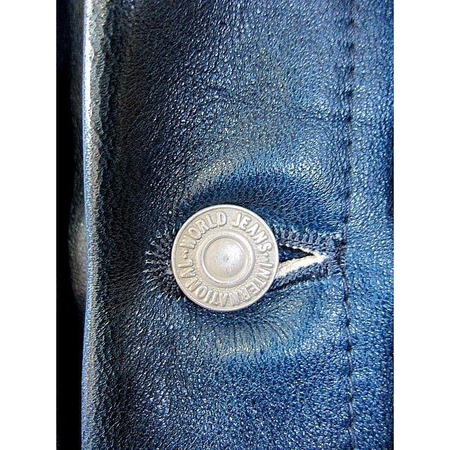 「送料無料・年末感謝」 ダブルヘリックス レザージャケット DOUBLE HELIX Gold Digger 180602 【BLUE】 【BCD1670449108】(58988円)