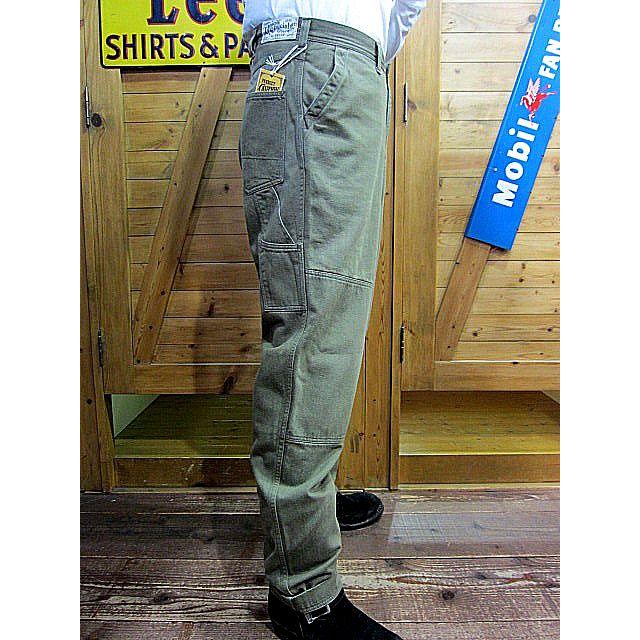 フリーホイーラーズ ワークパンツ FREEWHEELERS UNION SPECIAL OVERALLS "GREASE MONKEY OVERALLS" #2232010 OLIVE GREEN｜hangar-market｜04