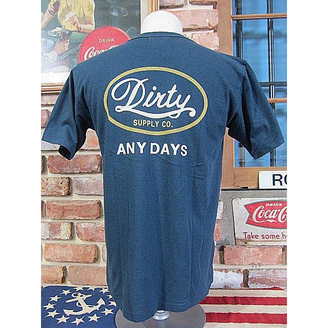アットダーティー Tシャツ At Dirty Any Days S S Tee Blue Atadssteeblu Hangar Market 通販 Yahoo ショッピング