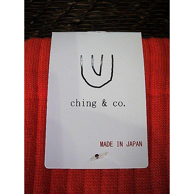 チンアンドコー ソックス ching & co.