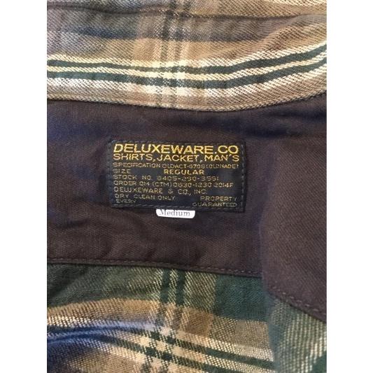 Deluxeware デラックスウエア ヘヴィーネルシャツ HV-22 