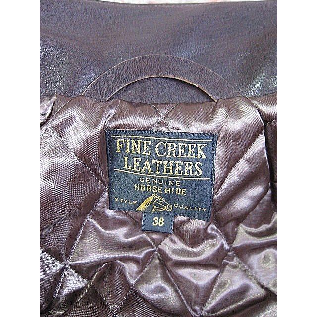 FINE CREEK&COレザージャケット　XL FINECREEK&CO/ファインクリークアンドコー】 レザージャケット