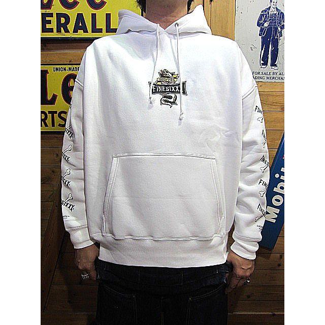 ファインシックス パーカー FINESIXXX FINE-CROSS EMBROIDERED GRAPHIC  