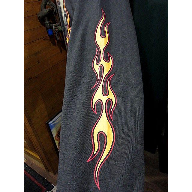 トップス FINE FLAMES GRAPHIC LS - SUMI BLACK XXL FINE FLAMES GRAPHIC LS - SUMI BLACK | FINESIXXX