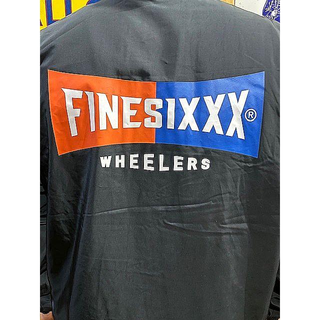 FINESIXXX ブラック コーチジャケット　ファインシックス　アメカジ　XL FINESIXXX ブラック コーチジャケット ファインシックス