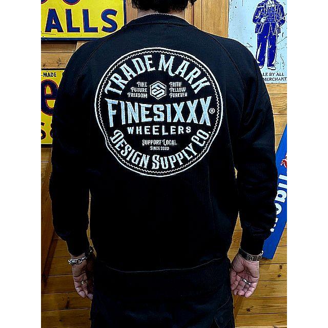 ファインシックス スウェット FINESIXXX TRADE MARK EMBROIDERY SWEAT