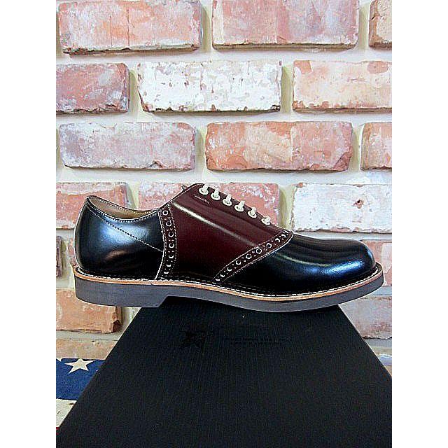 グラッドハンド サドルシューズ GLADHAND x REGAL SADDLE SHOES Black X Brown｜hangar-market｜05