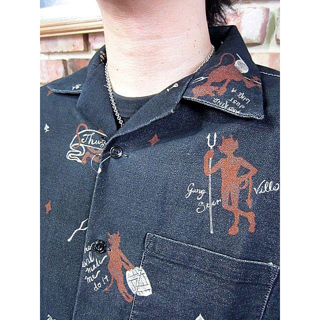 ギャングスタービル WHY THE DEVIL-L/S SHIRTS GANGSTERVILLE（ギャングスタービル） GANGSTERVILLE WHY THE DEVIL-L