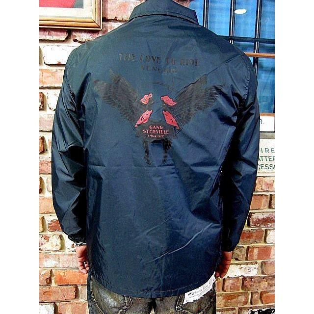 ギャングスタービル コーチジャケット GANGSTERVILLE LOVE TO RIDE  