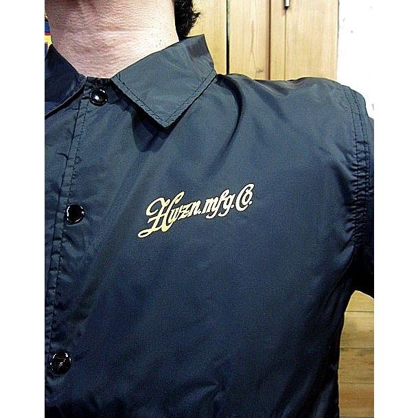 hwznbrossコーチジャケット ハウゼンブロス コーチジャケット HWZNBROSS BOX LOGO COACH