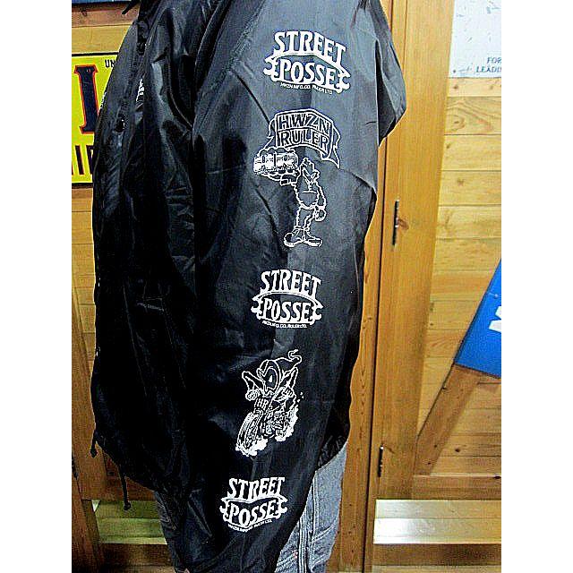 ハウゼンブロス コーチジャケット HWZNBROSS STREET POSSE BOA COACH JACKETS BLACK｜hangar-market｜05