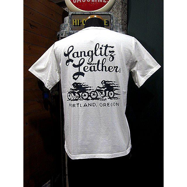 Langlitz Leathers ラングリッツレザー Tシャツ Short Sleeve T Langlitz Leathers ラングリッツレザー Tシャツ Short Sleeve T