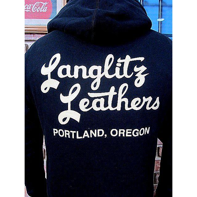 ラングリッツレザー パーカー　ブラックLangliz leathers Langlitz Leathers（ラングリッツレザー） パーカー Langlitz Leathers