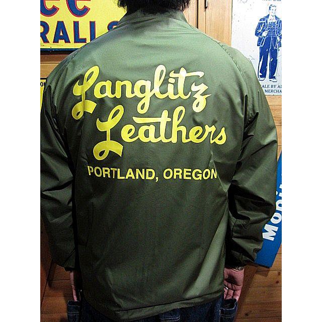 Langlitz Leathers ラングリッツレザー コーチジャケット Rip Langlitz Leathers ラングリッツレザー コーチジャケット Rip