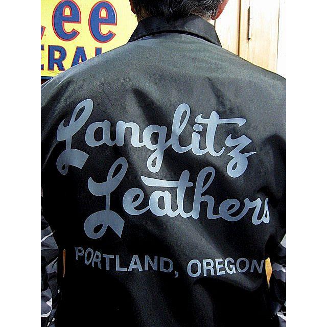 Langlitz Leathers ラングリッツレザー コーチジャケット Wind Langlitz Leathers ラングリッツレザー コーチジャケット Wind