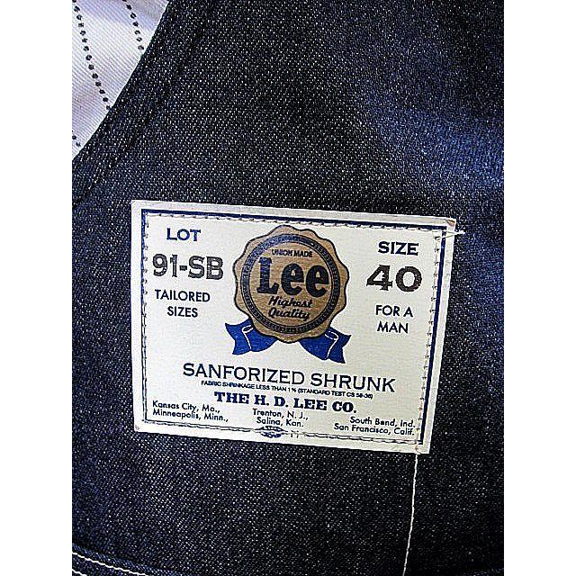 Lee（リー） オーバーオール Lee OVERALL ARCHIVES 40S 98-SB LM6291