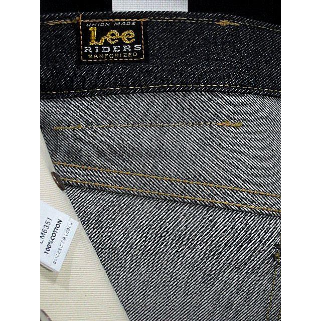 リー デニム Lee ARCHIVES　RIDERS 101-Z 1962MODEL LM6351-89 NON WASH｜hangar-market｜06