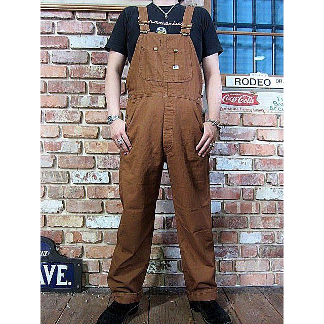 Lee（リー） オーバーオール Lee OVERALL LM7254-1168 BROWN : HANGAR