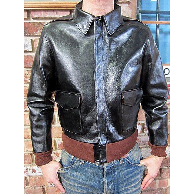 ダブルヘリックス レザージャケット DOUBLE HELIX A-2 JACKET PM0201