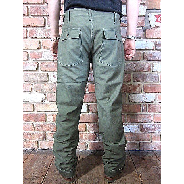 フェローズ ワークパンツ Pherrow's BAKER PANTS PUPT1 OLIVE｜hangar-market｜03