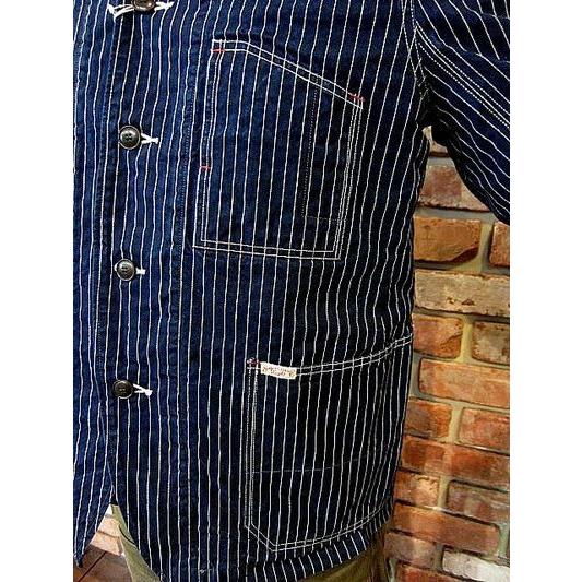 SUGAR CANE シュガーケーン PINSTRIPE DENIM WORK JACKET SC13444[NAVY