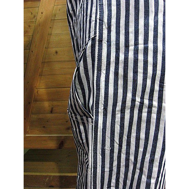 シュガーケーン ワークパンツ SUGAR CANE HEADLIGHT × FICTION ROMANCE NOS 7oz. 1/4" INDIGO STRIPE WORK PANTS SC42386｜hangar-market｜06