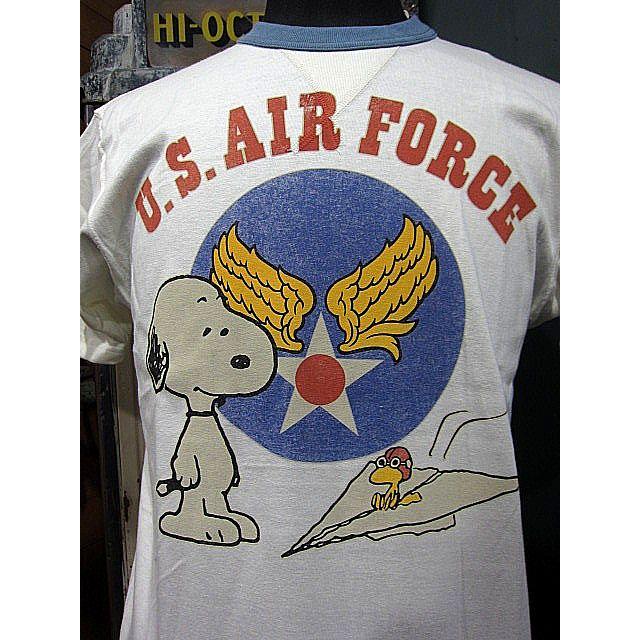 TOYS McCOY（トイズマッコイ） Tシャツ TOYS McCOY SNOOPY TEE U.S.AIR 