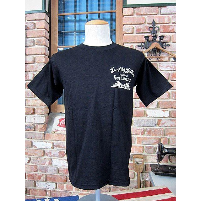 希少 90s Langlitz Leathers Tシャツ ラングリッツレザー 希少 90s Langlitz Leathers Tシャツ ラングリッツレザー