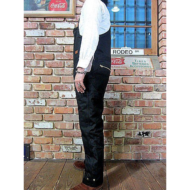 アンクラウド オーバーオール UNCROWD DUCK OVERALL UC-115-021 BLACK