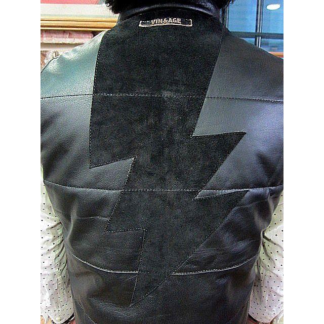 ヴィンアンドエイジ ベスト Vin&Age TYPE VLJ6 NAUGHTY LEATHER VEST