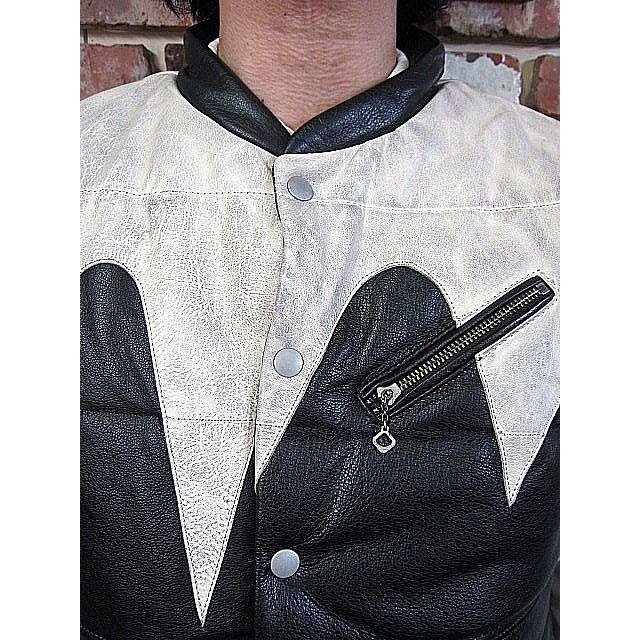 ヴィンアンドエイジ ベスト Vin&Age TYPE VLJ5 NAUGHTY LEATHER VEST