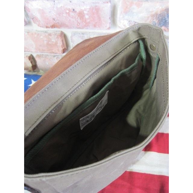 vasco（ヴァスコ） バック VASCO CANVAS×LEATHER MAIL BAG -SMALL VS-249P OLIVE DRAB ...