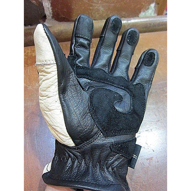 ウエストライド グローブ WEST RIDE CROSS BONES GLOVE CRM/BLK